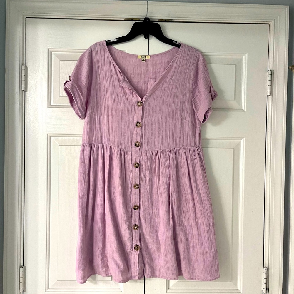 Pink Summer Dress (size m)
